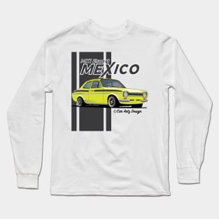 Mk1 Escort Mexico (Green + Black) Long Sleeve T-Shirt